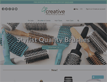 Tablet Screenshot of creativehairtools.com